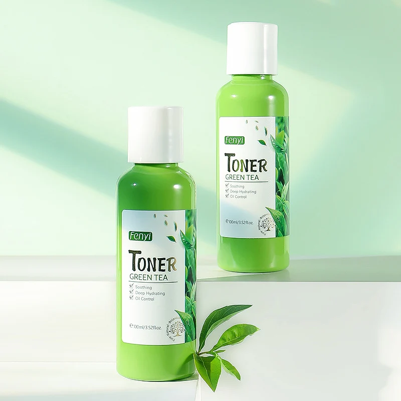 Certified Green Tea Toner 100ml Moisturizing Lotion Skin Care Products High-Quality