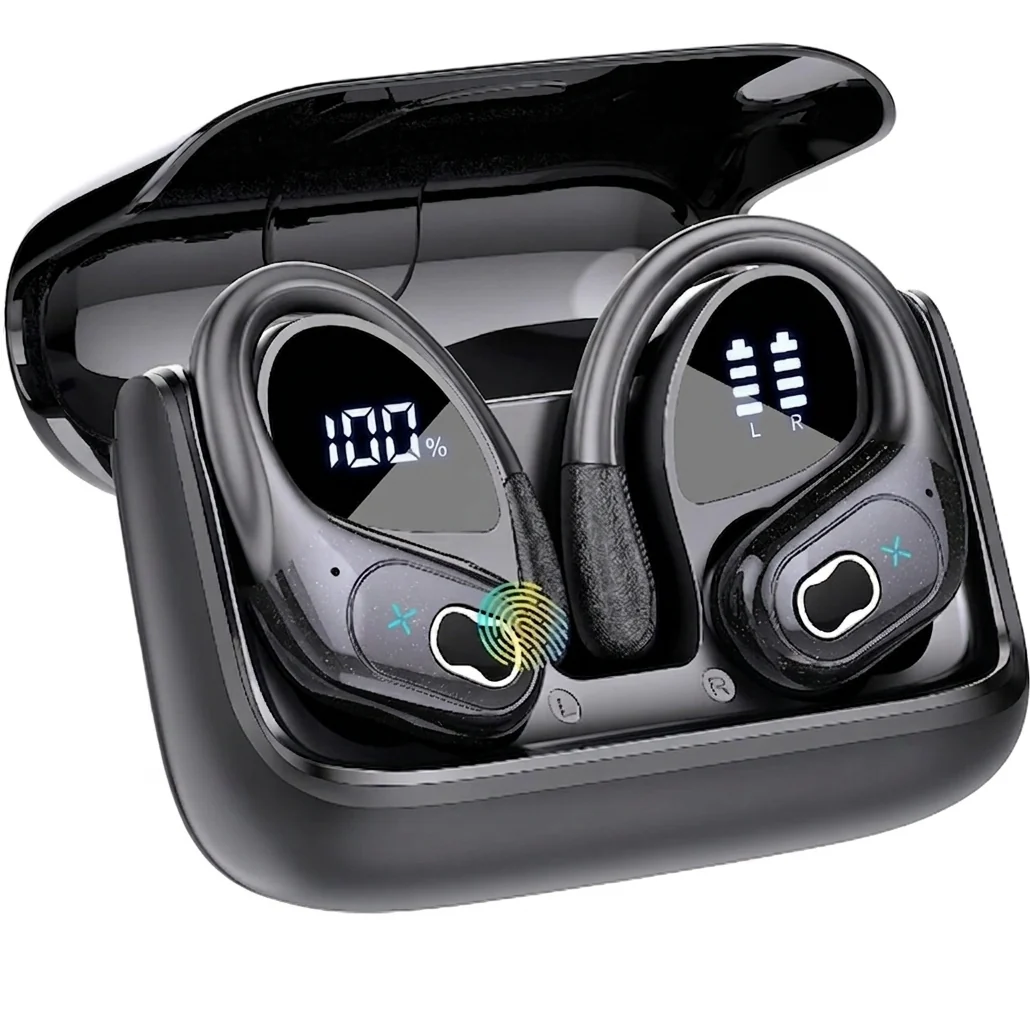Outstanding TWS Wireless Bluetooth 5.4 In Ear Earbuds LED Display HD65 Selected