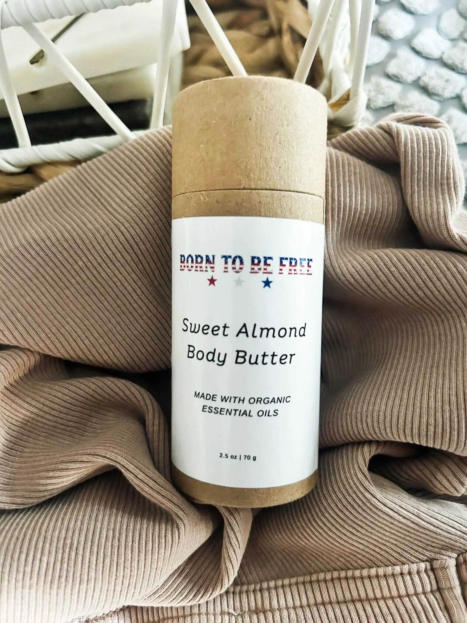 High-Performance Sweet Almond Body Butter Stick Convenient