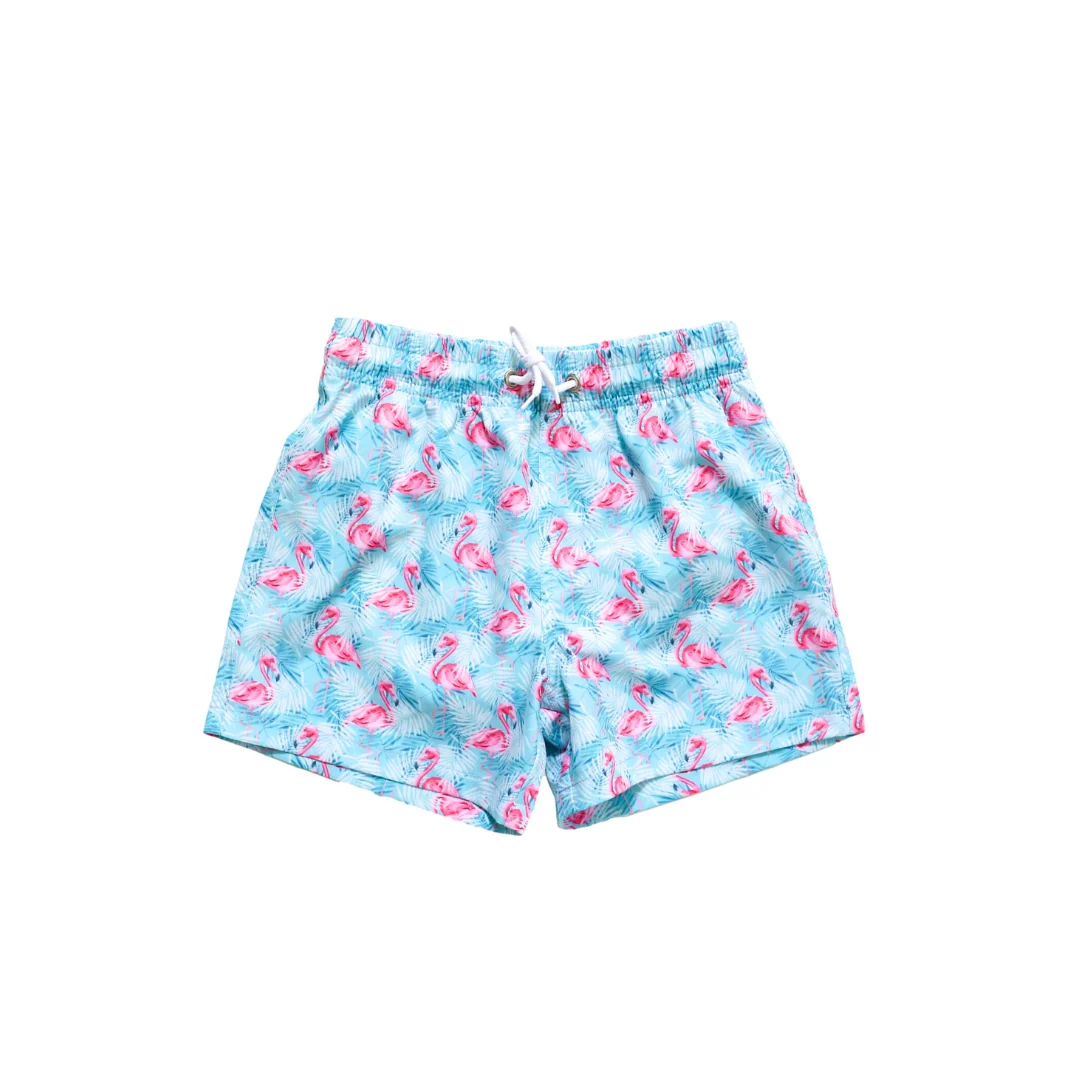 Fashionable Playa Flamingo Trunks Fine