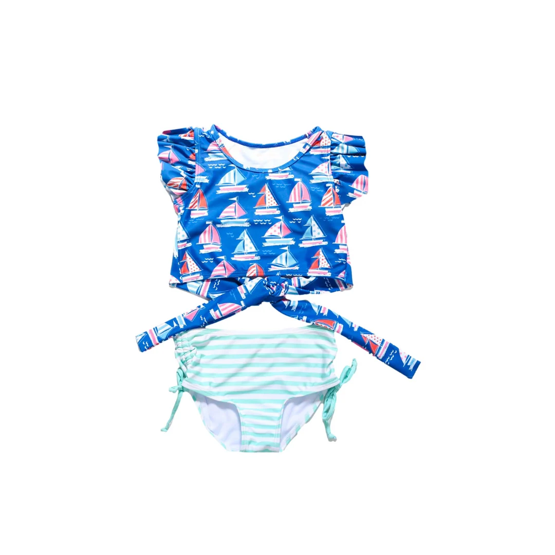 Superior Anchors Away Two Piece Swimsuit Enhanced