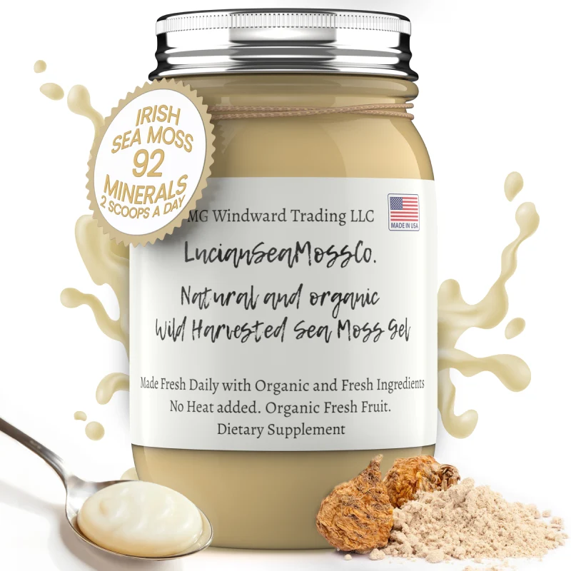 Responsible Maca Infused Organic Sea Moss Gel Next-Generation