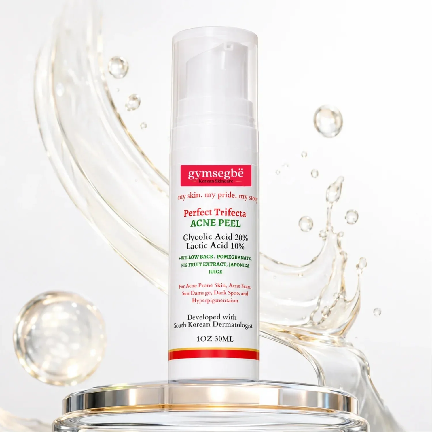 First-Class Trifecta AHA Resurfacing Peel Luxury