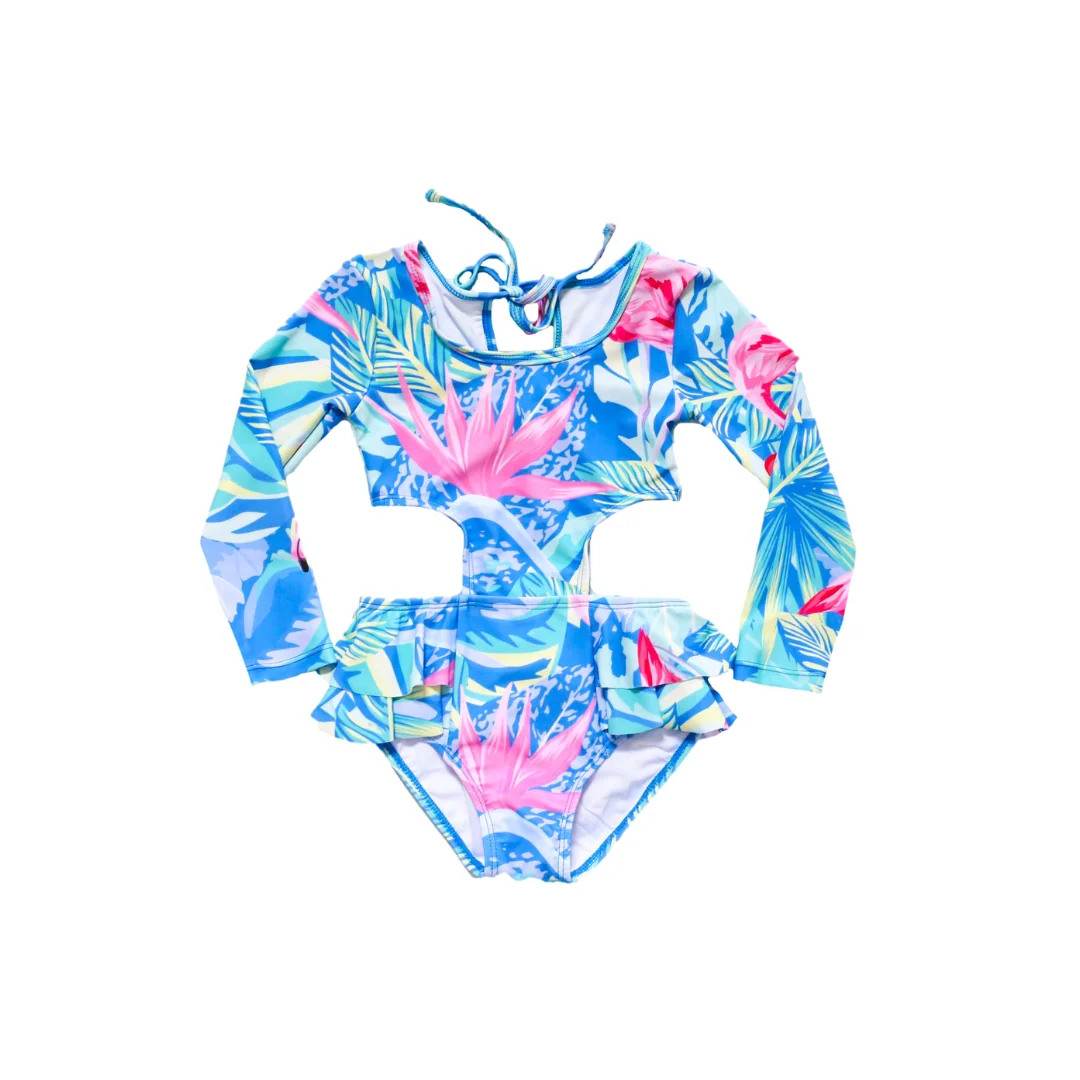 Premium Sapphire Escape One Piece Swimsuit Authentic