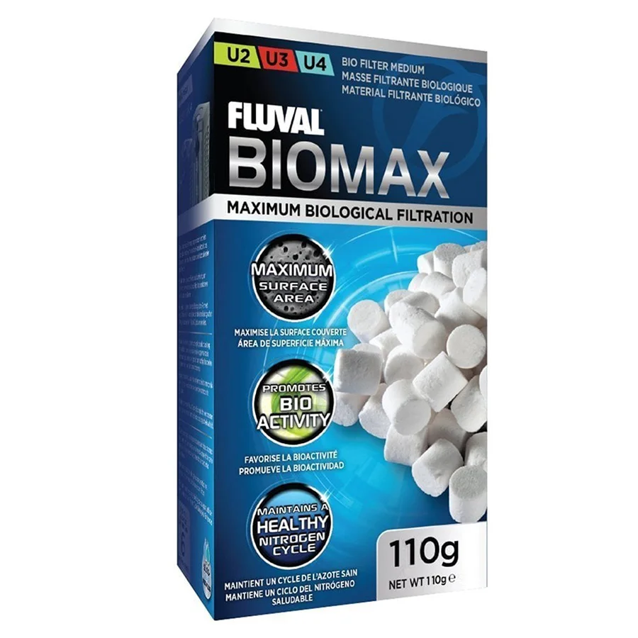 Contemporary Fluval Biomax Medium U Aquarium Filters 110g Elite