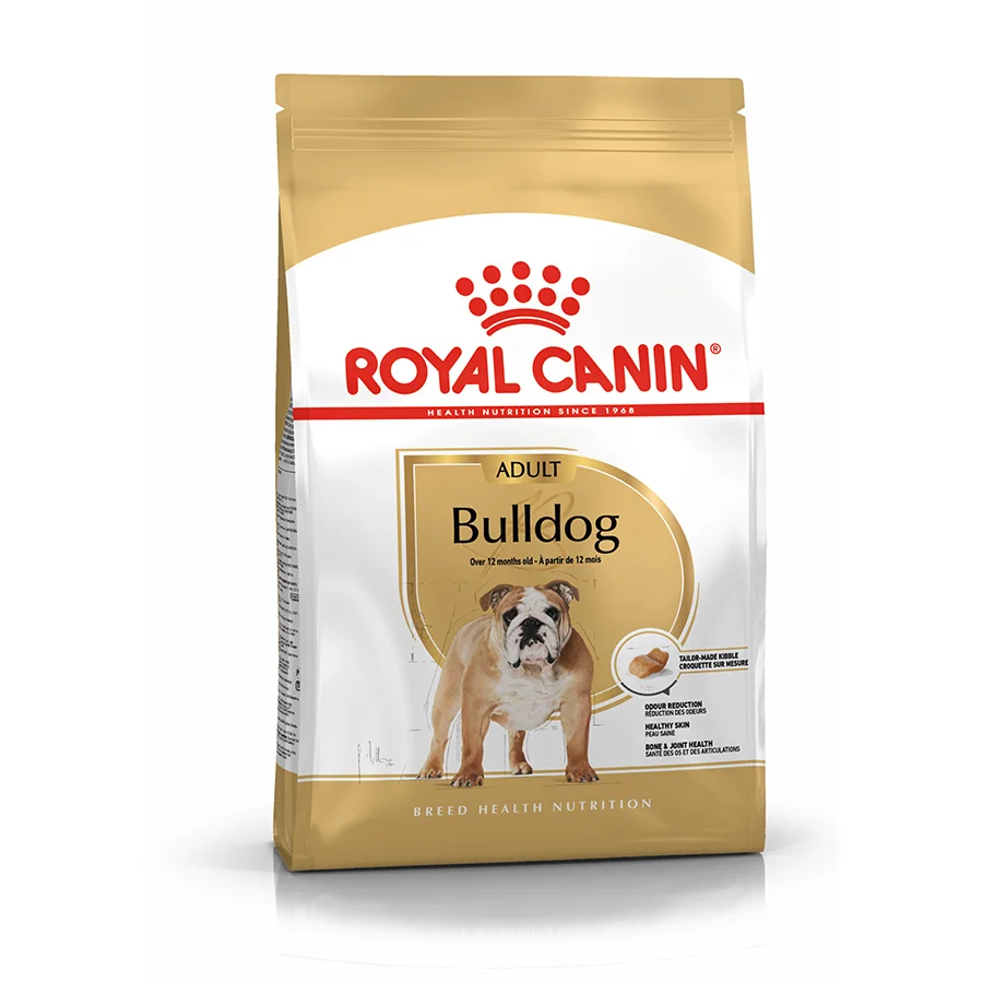 Optimized Royal Canin Bulldog Adult Dry Dog Food 12kg Minimalist