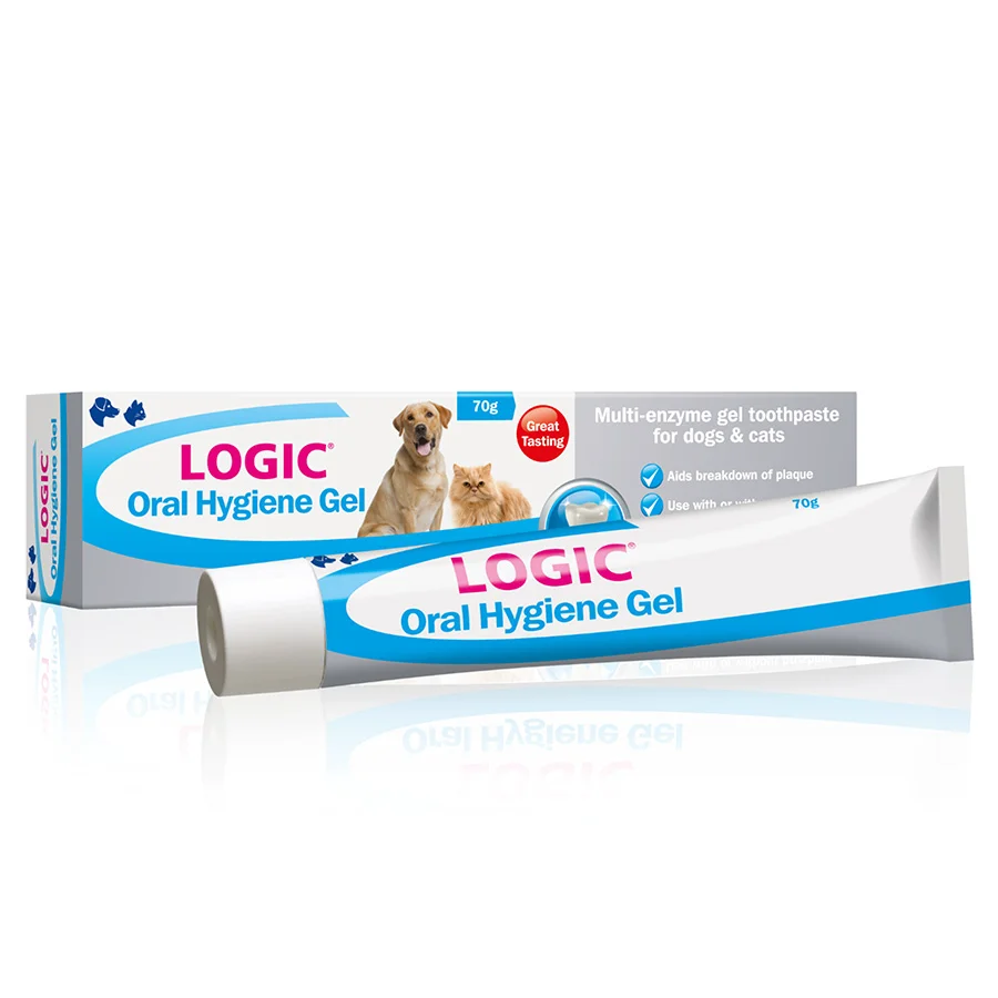 Versatile Logic Oral Dental Hygiene Gel Finger Brush for Dogs Cats 70g Soft