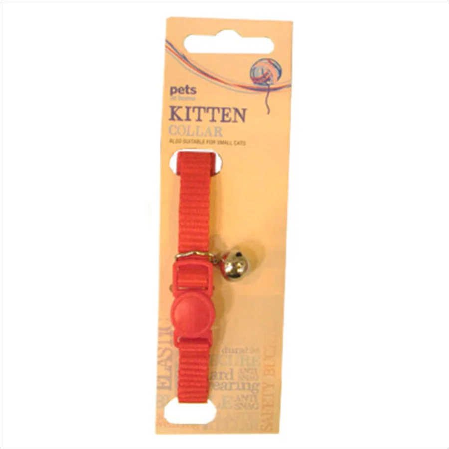 Consistent Pets at Home Kitten Stretchy Collar Red User-Friendly