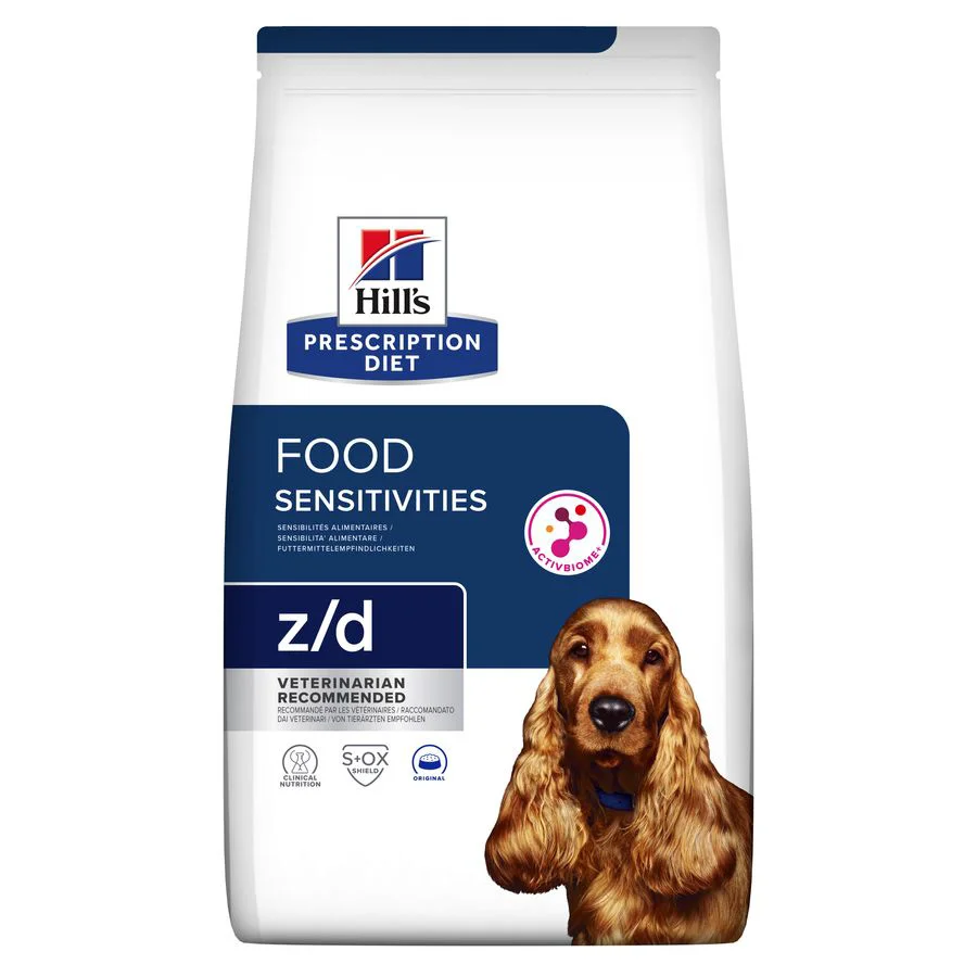 Proven Hill x27 s Prescription Diet z d Food Sensitivities Adult Dry Dog Food 3kg Easy-to-Use