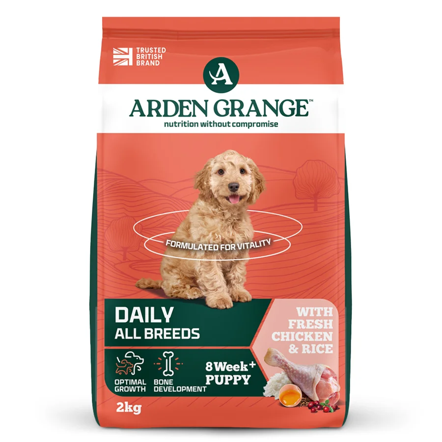 Next-Generation Arden Grange Puppy Junior Dry Dog Food Chicken Pure