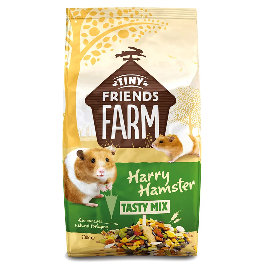 Outstanding Tiny Friends Farm Harry Hamster Muesli Food 700g User-Friendly