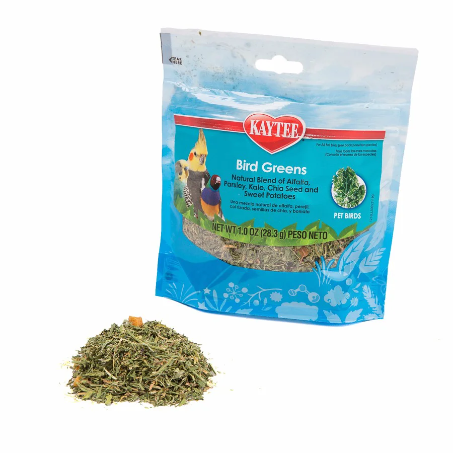 Premium Kaytee Bird Greens Foraging Treat 28g Unique