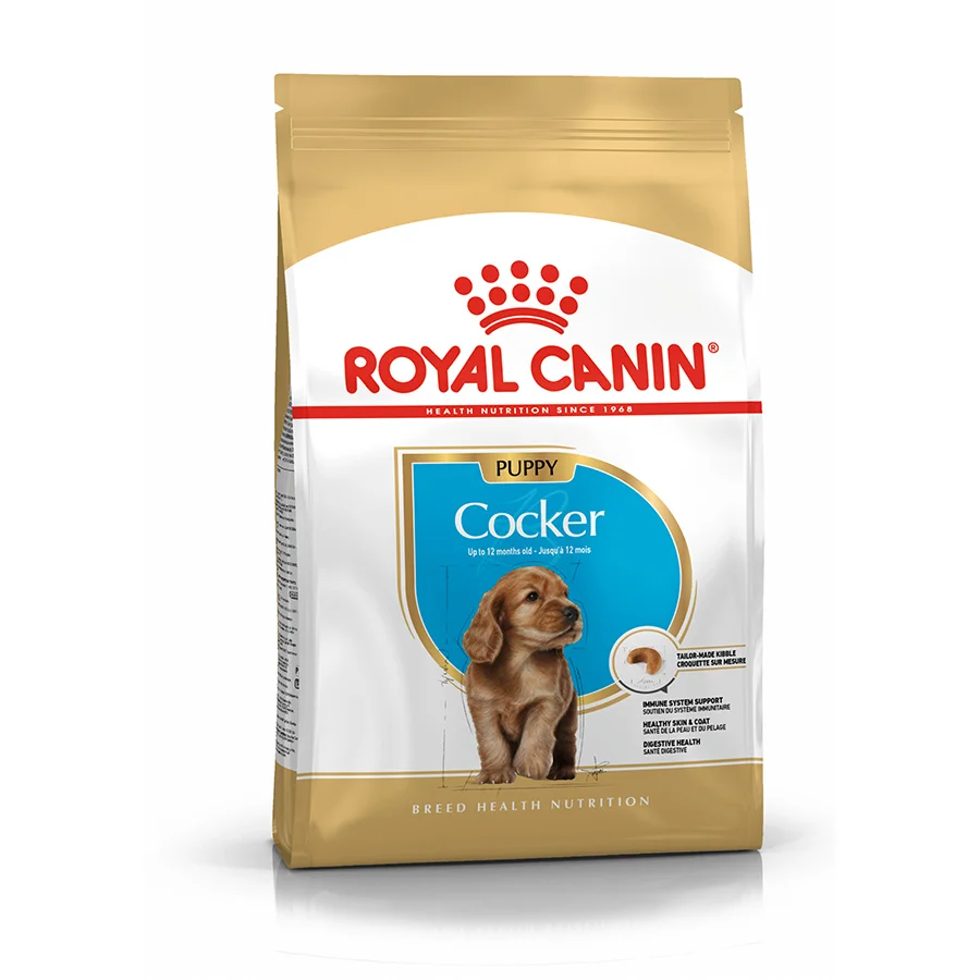 Healthy Royal Canin Cocker Puppy Dry Dog Food 3kg Original Design