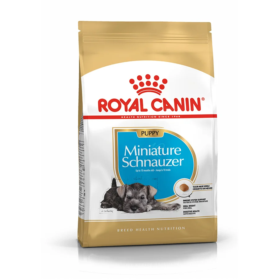 High-Grade Royal Canin Miniature Schnauzer Puppy Dry Dog Food 1.5kg Versatile