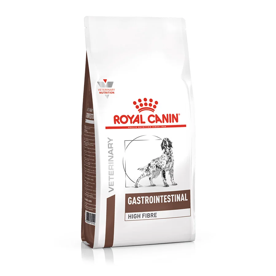 Long-Lasting Royal Canin Veterinary Gastrointestinal High Fibre Adult Dry Dog Food Prestigious