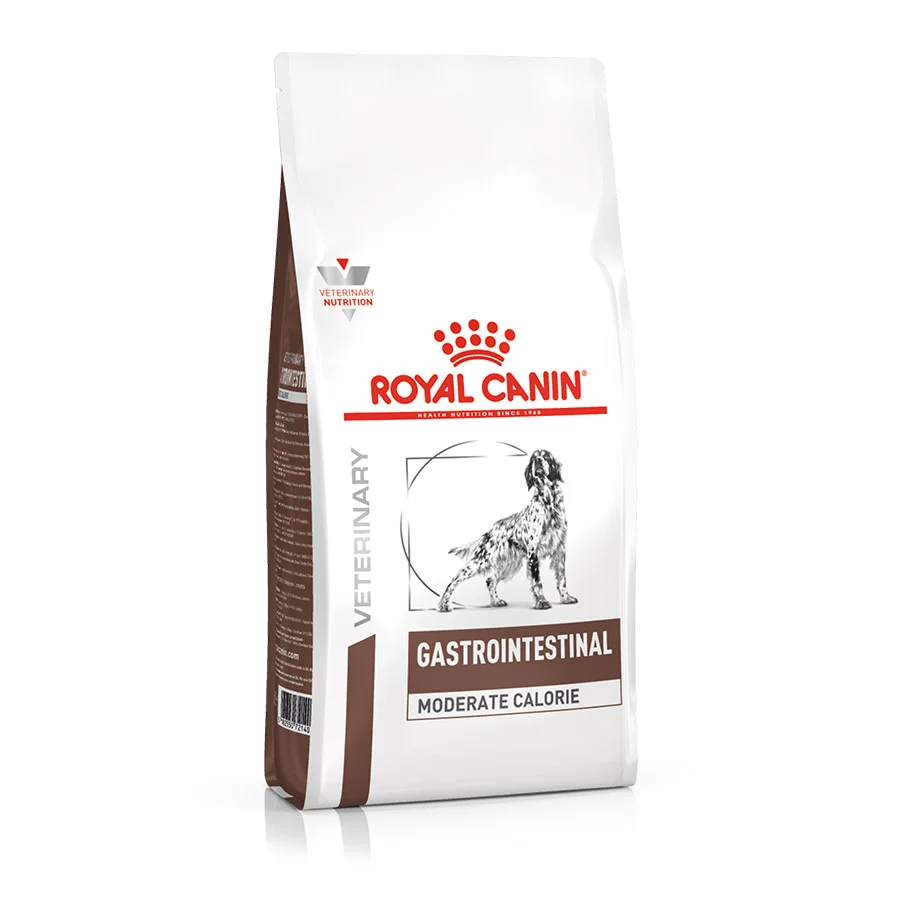 Long-Lasting Royal Canin Veterinary Gastrointestinal Moderate Calorie Adult Dry Dog Food 7.5kg Detailed