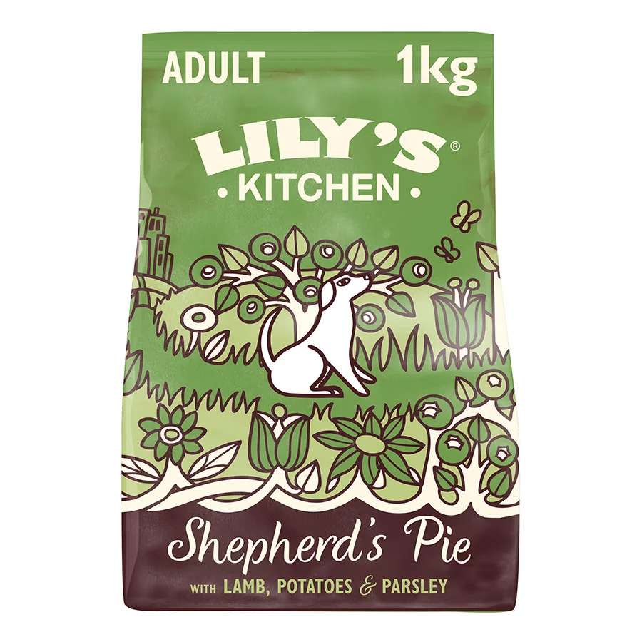 First-Class Lily x27 s Kitchen Shepard x27 s Pie Adult Dry Dog Food Lamb 1kg Easy-to-Use