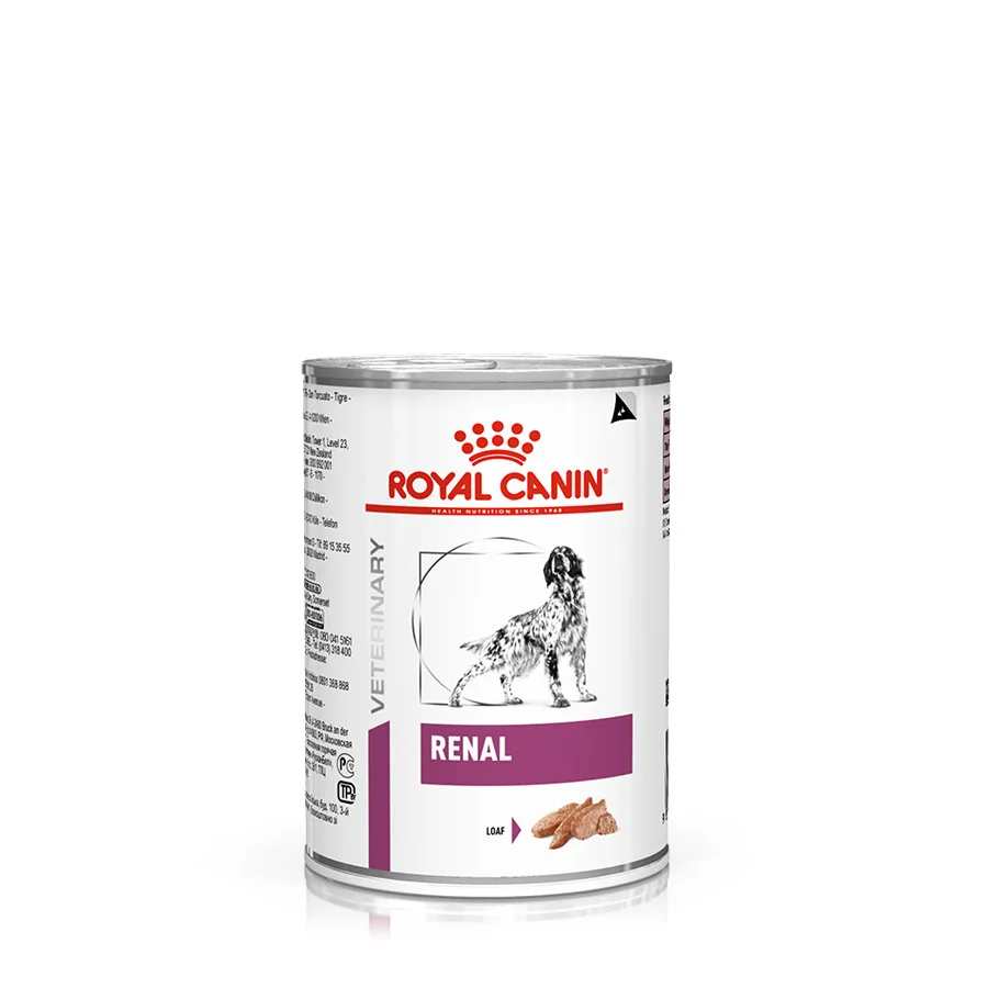 Artisan Royal Canin Veterinary Renal Adult Wet Dog Food 12x410g Elite