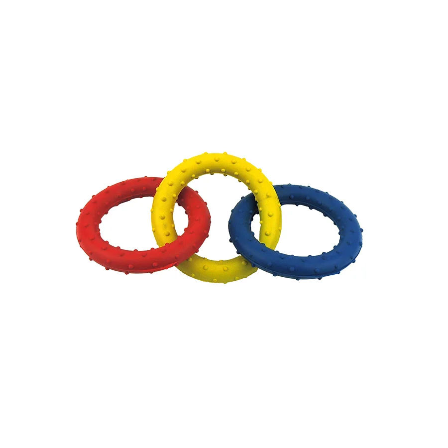 Top-Quality Classic Triple Ring Puppy Play Toy Original Design
