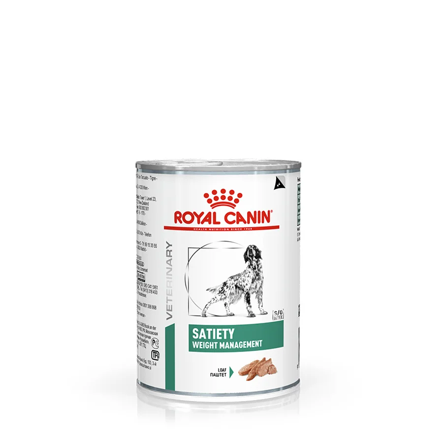 Detailed Royal Canin Veterinary Satiety Weight Management Adult Wet Dog Food 12x410g Reusable