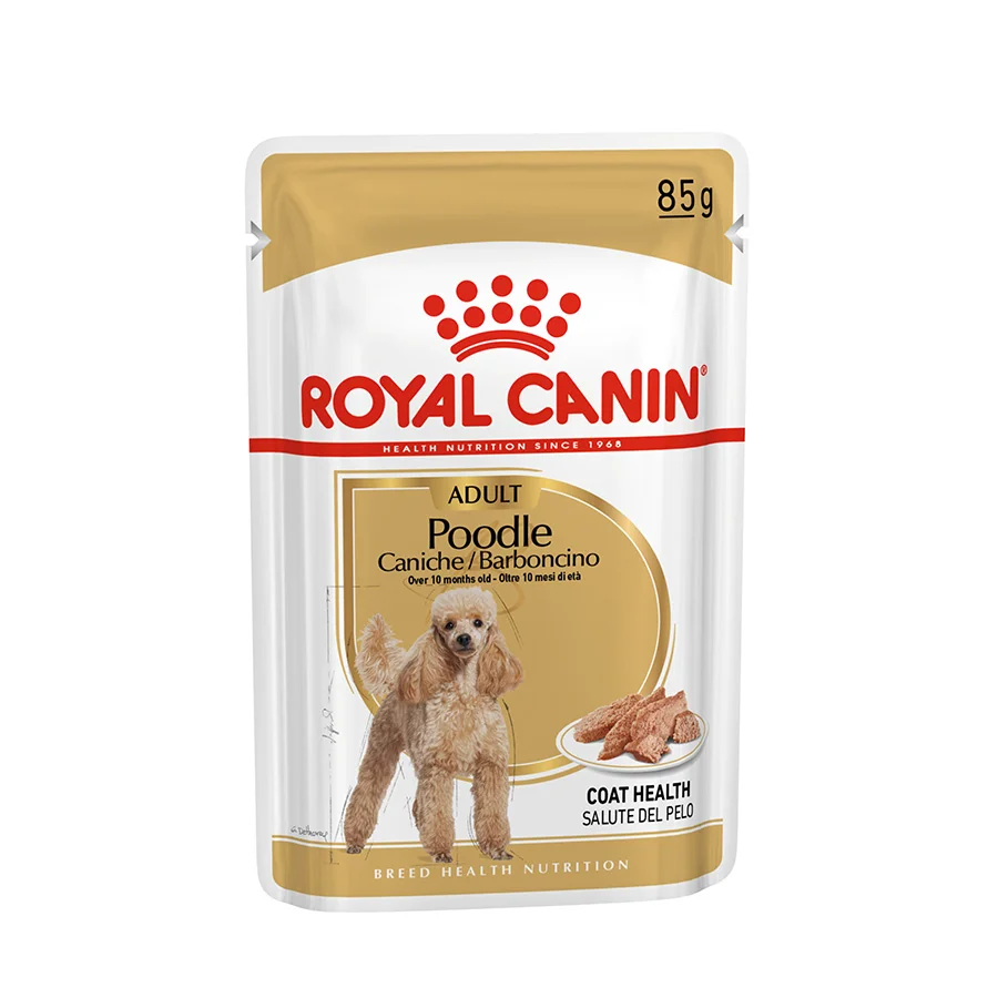 Elegant Royal Canin Poodle Adult Wet Dog Food 12x85g Safe