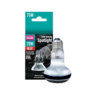 Recyclable Arcadia Solar Basking Spotlight 75W High-Performance