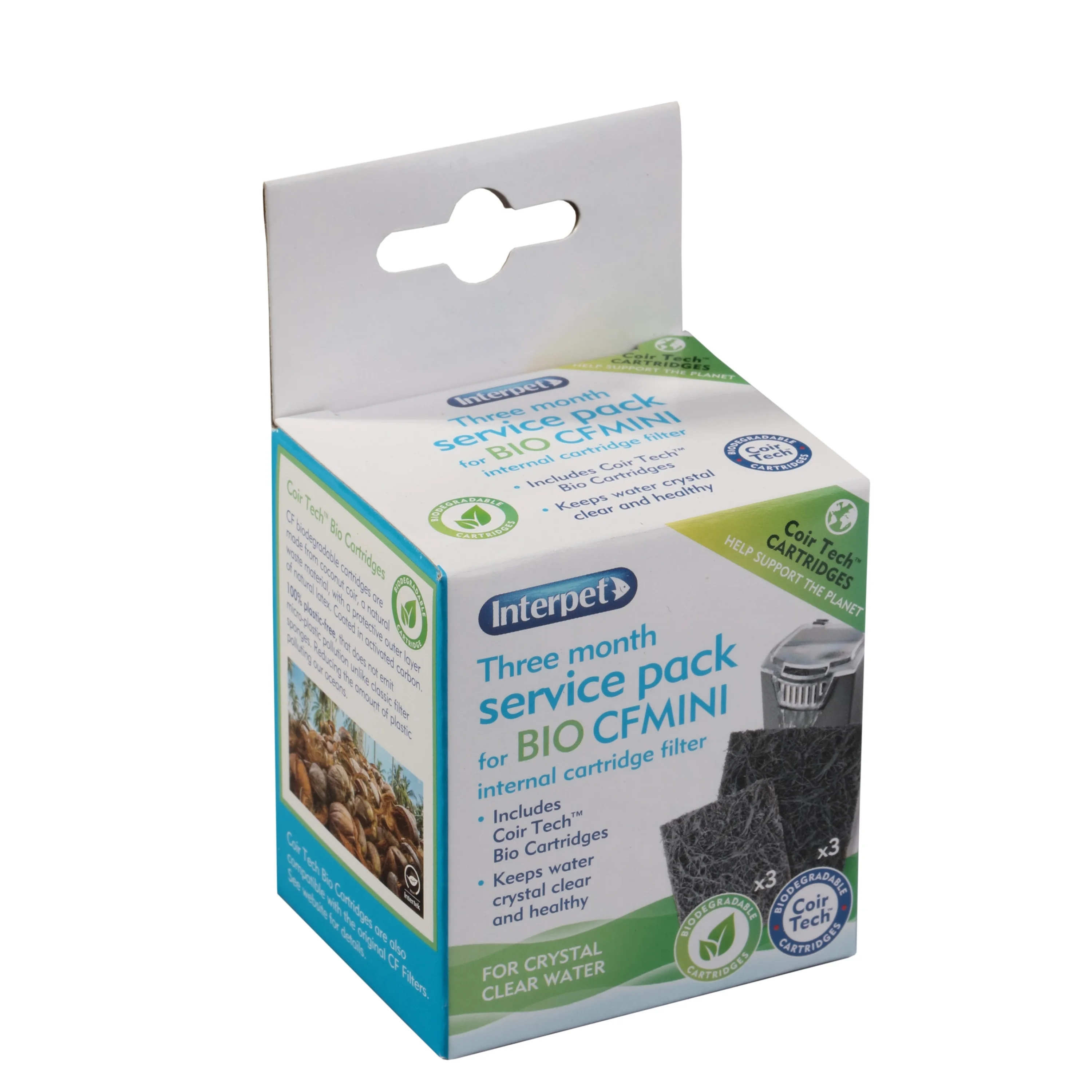 Sophisticated Interpet Bio-CF Mini Filter 3 Month Service Pack Modern