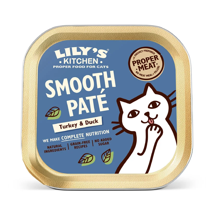 High-End Lily x27 s Kitchen Adult Cat Wet Food Turkey Duck Pate 85g Innovative