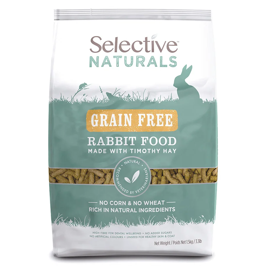 Minimalist Selective Naturals Grain Rabbit Food 1.5kg Exceptional
