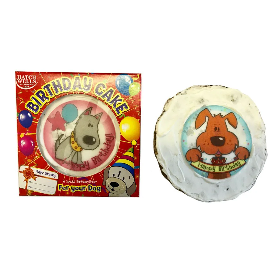 Selected Hatchwells Dog Birthday Cake 85g Flexible