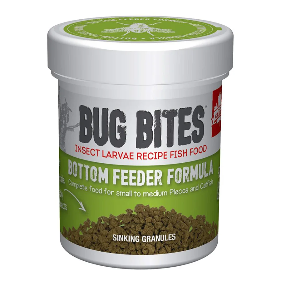 Expertly Made Fluval Bug Bites Bottom Feeder Fish Food Granules 4-2mm 45g Optimized