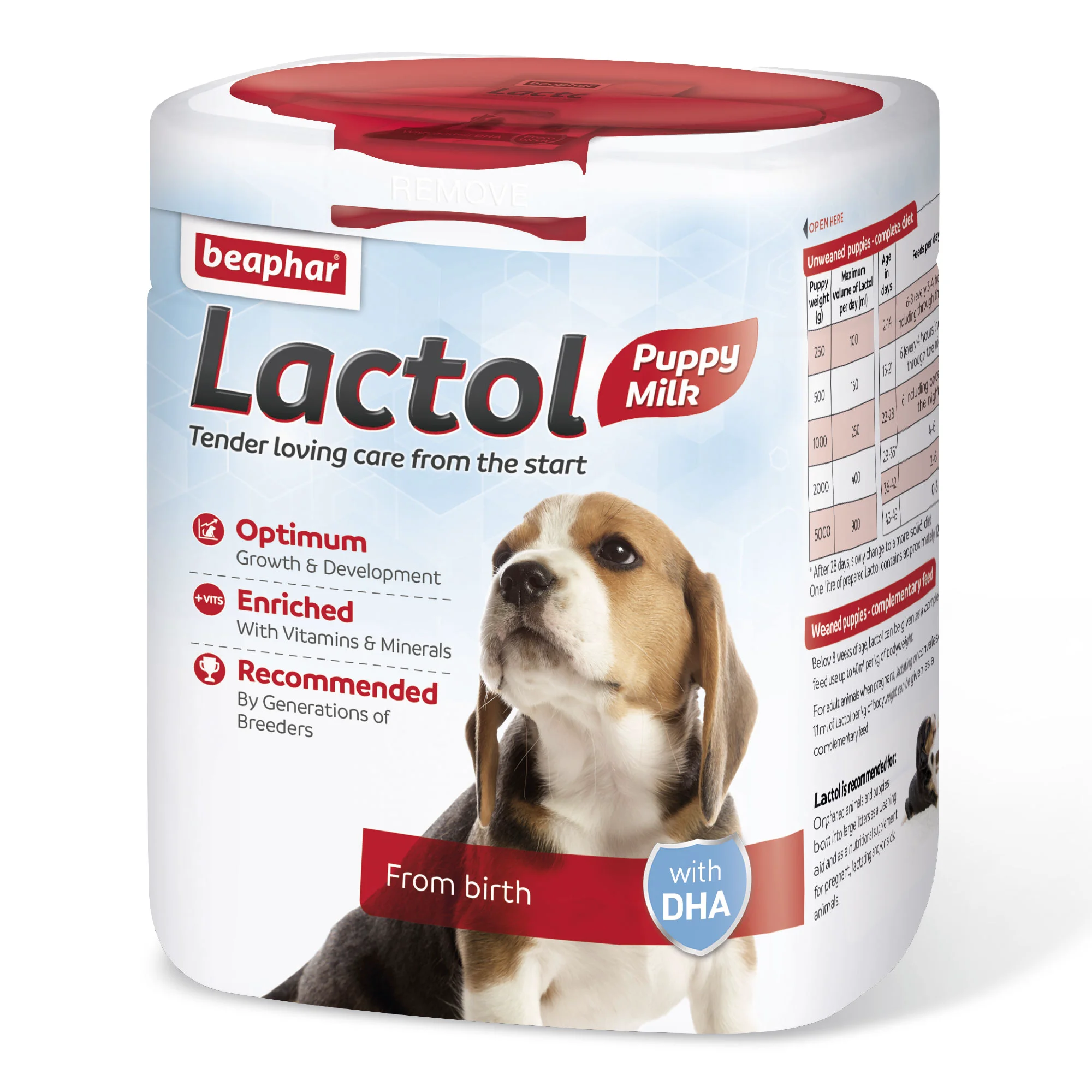Casual Beaphar Lactol Complete Feed Milk Replacer For Puppies 500g Selected