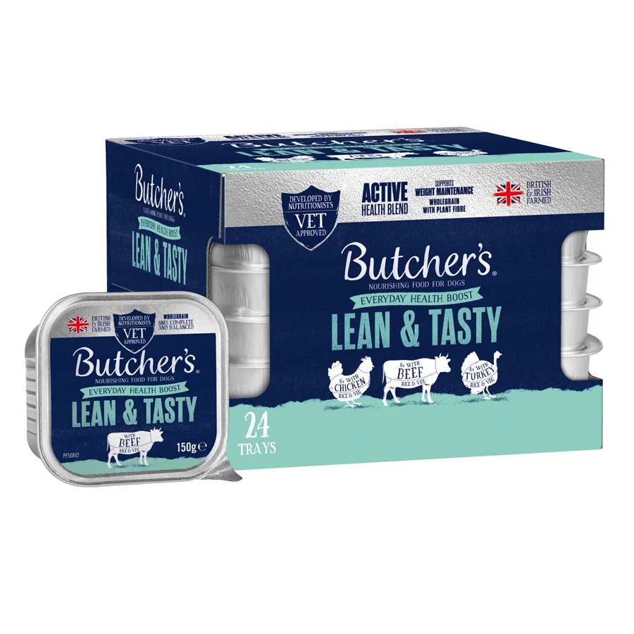 Fast Butcher x27 s Lean Tasty Wet Adult Dog Food 24x150g Long-Lasting
