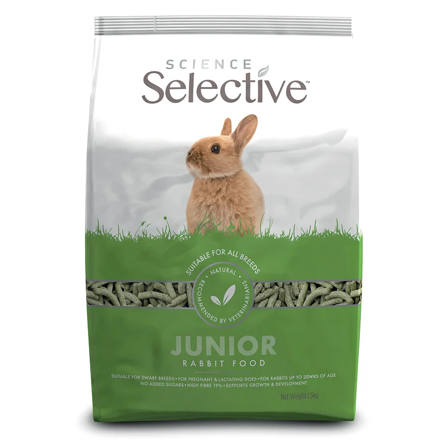 Reusable Selective Junior Rabbit Food 1.5kg Selected