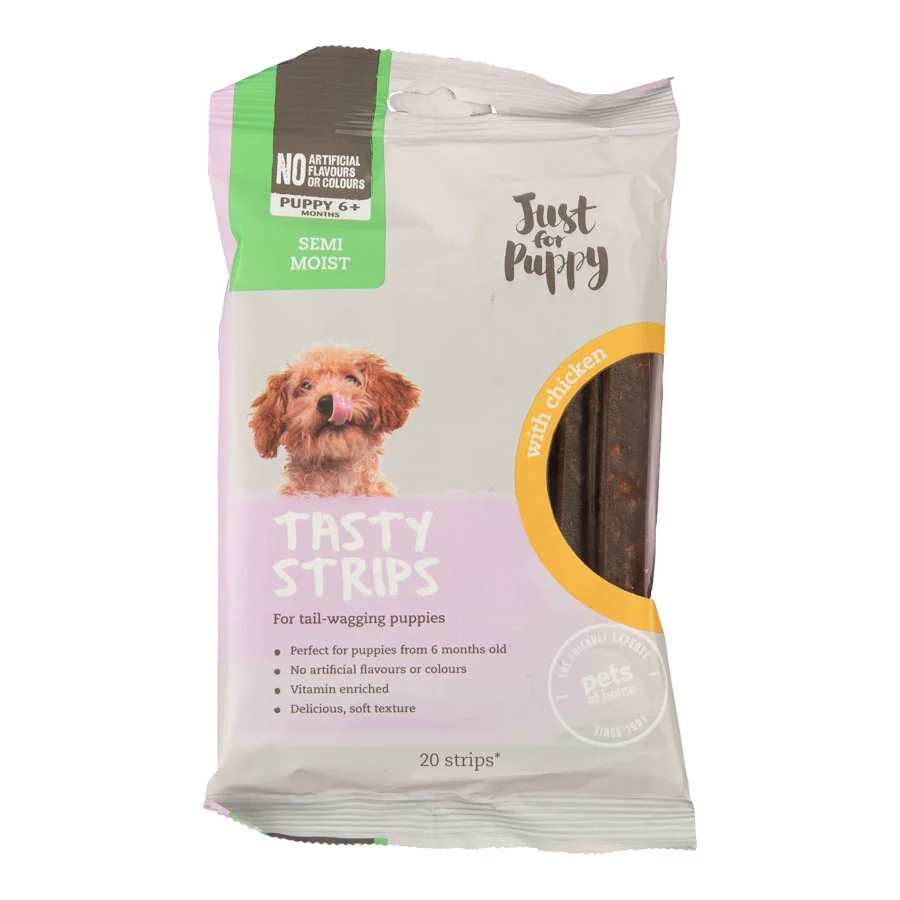 Efficient Pets at Home Tasty Strips Dog Treats with Chicken 120g Eco-Friendly