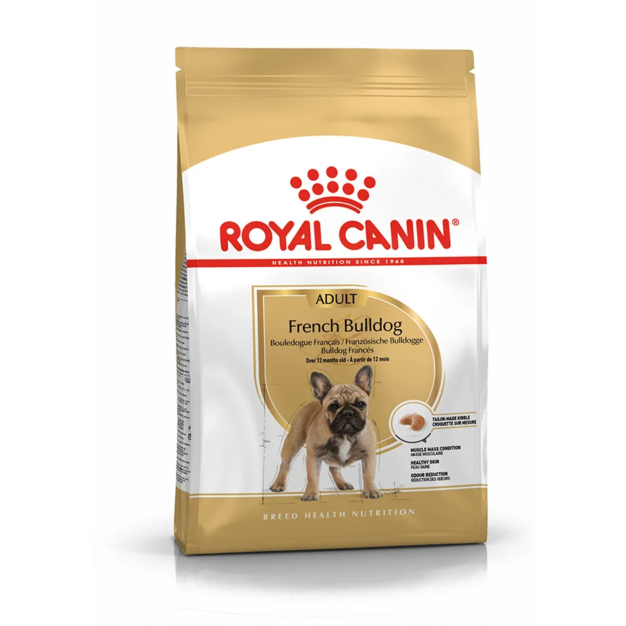 Green Royal Canin French Bulldog Adult Dry Dog Food 9kg Carefully Designed