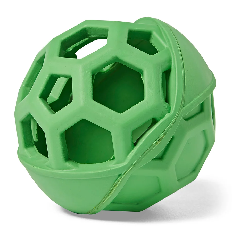 Casual Pets at Home Rubber Caged Rope Ball Dog Toy Responsible