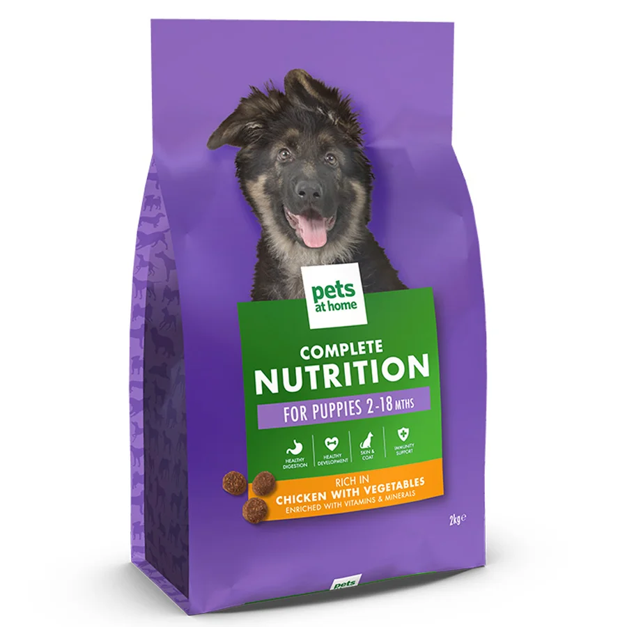 High-Performance Pets at Home Complete Nutrition Dry Puppy Food Chicken 2kg Luxury