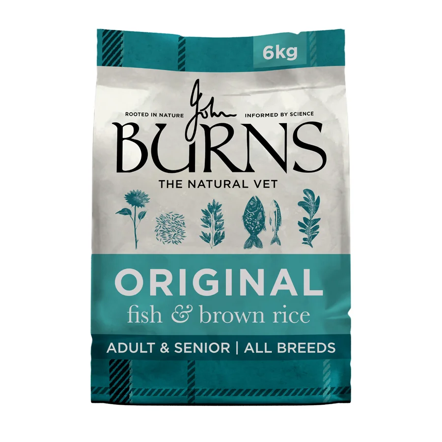 Innovative Burns Dry Dog Food Fish Brown Rice 6kg Detailed