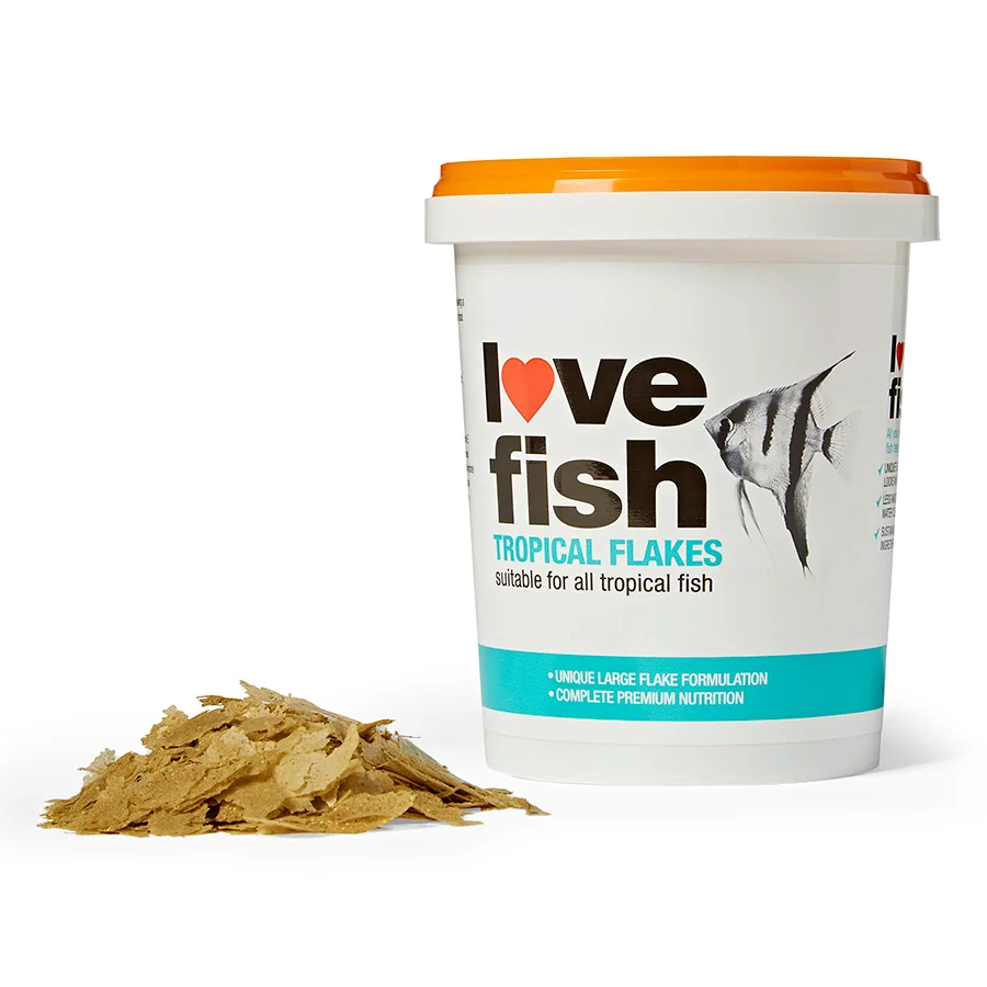 Safe Love Fish Tropical Fish Flakes 40g Optimized