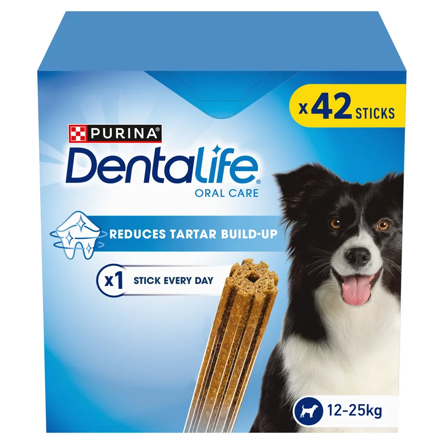 Fashionable Dentalife Medium Breed Dog Dental Chew Treat 42 Pack High-End
