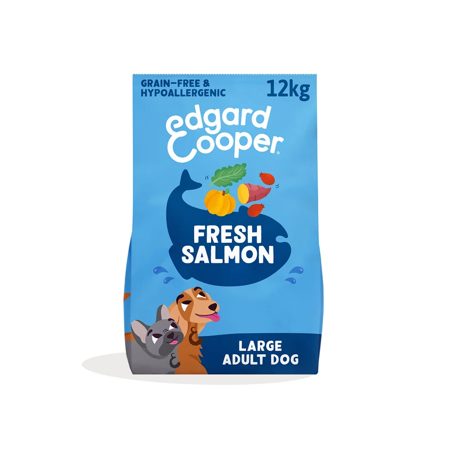 Outstanding Edgard Cooper Grain Adult Dry Dog Food Salmon 12kg Trusted