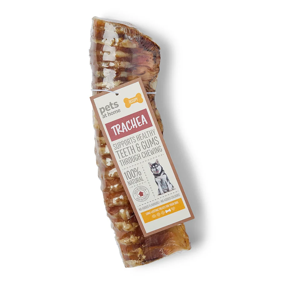 Solid Pets at Home Natural Beef Trachea Dog Treat Proven