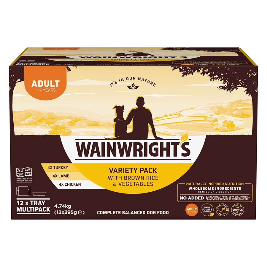 Next-Generation Wainwright x27 s Adult Wet Dog Food Variety Natural