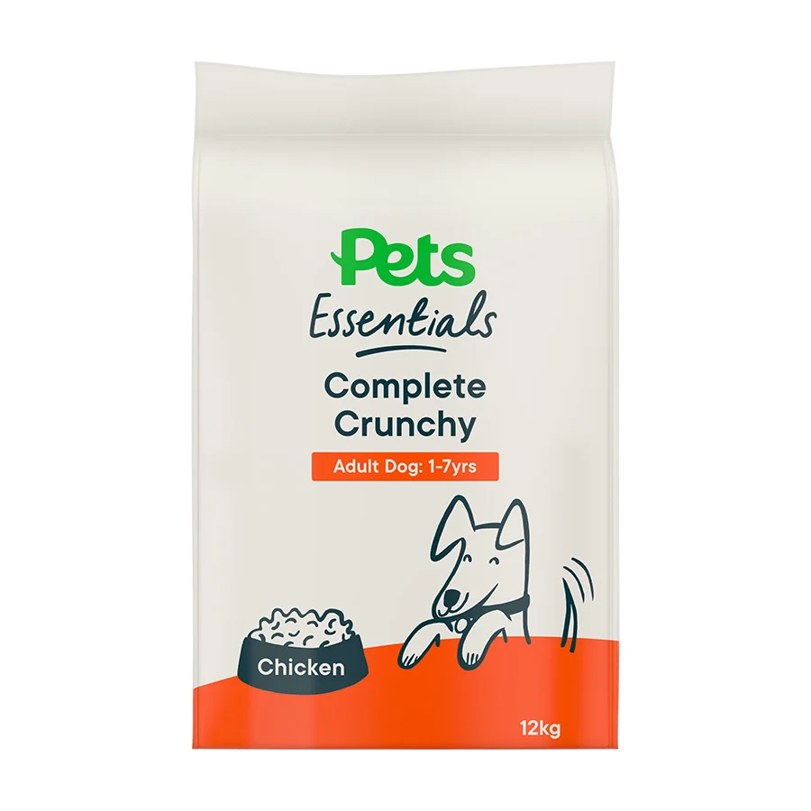 Natural Pets Essentials Dry Adult Dog Food Chicken Vegetable 12kg Luxury