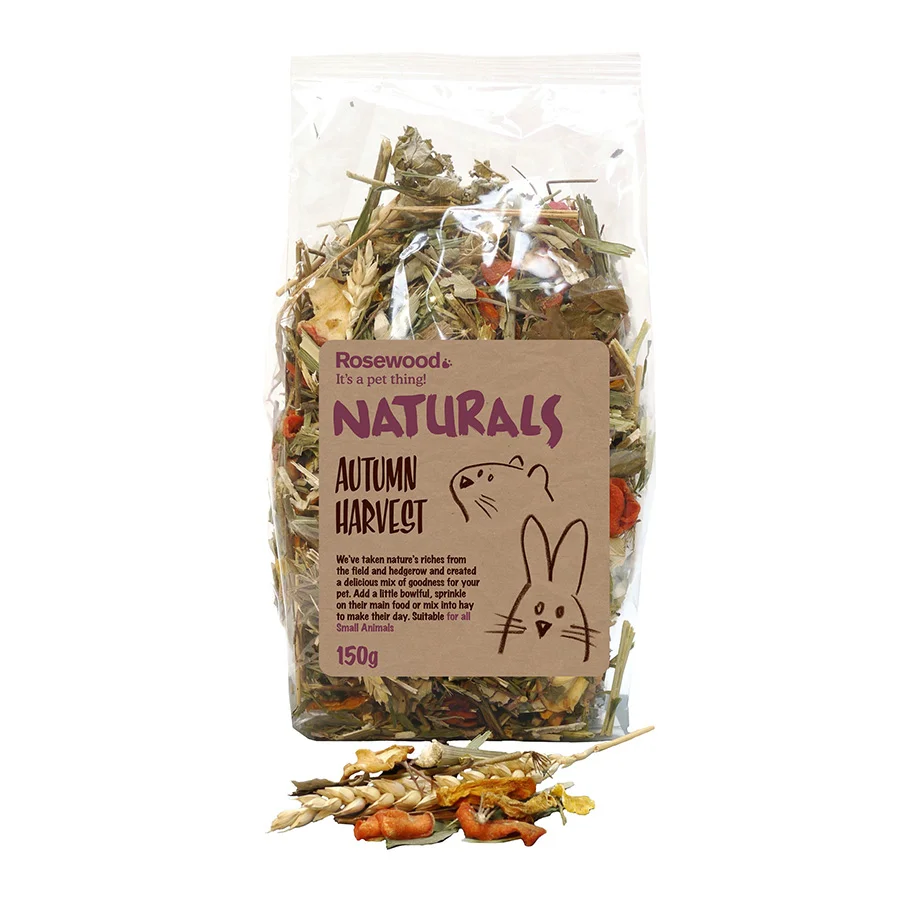 Next-Generation Naturals Autumn Harvest Salad Small Animal Treat Mix 150g High-End
