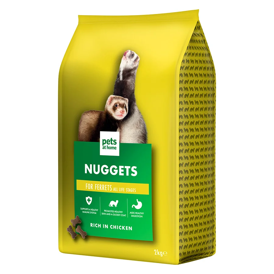 Premium Pets at Home Ferret Nuggets 2kg Durable