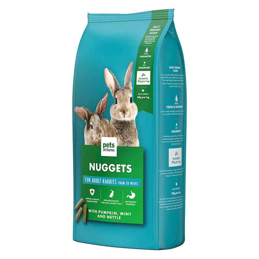 Next-Generation Pets at Home Nutri Pressed Adult Rabbit Nuggets Classic