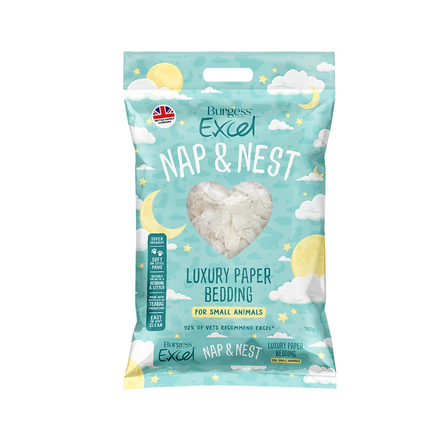 High-End Burgess Excel Nap Nest Small Animal Bedding 750g High-Grade