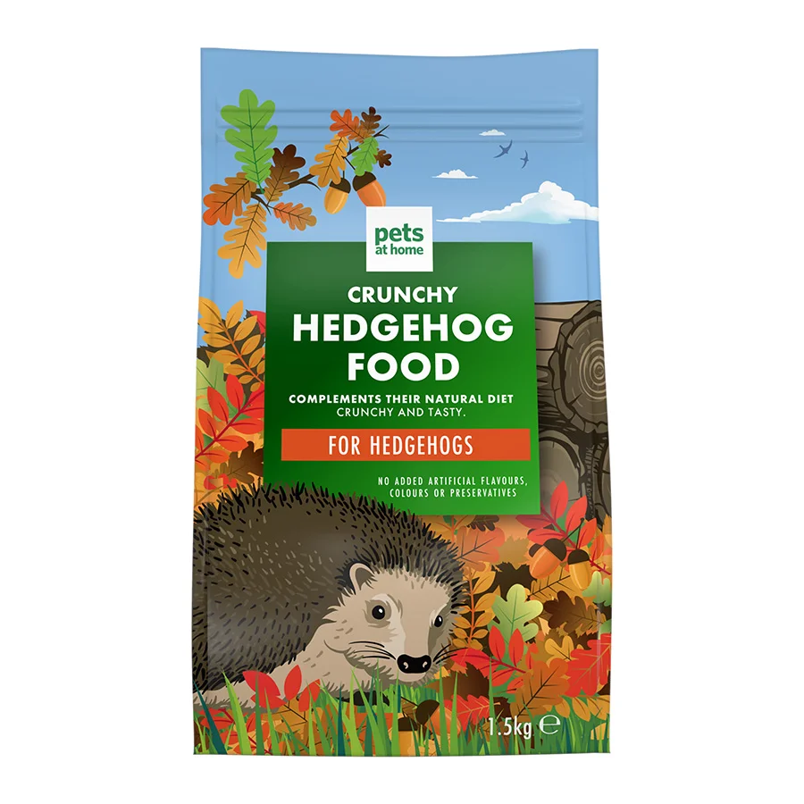 First-Class Pets at Home Crunchy Dry Hedgehog Food 1.5kg Breathable